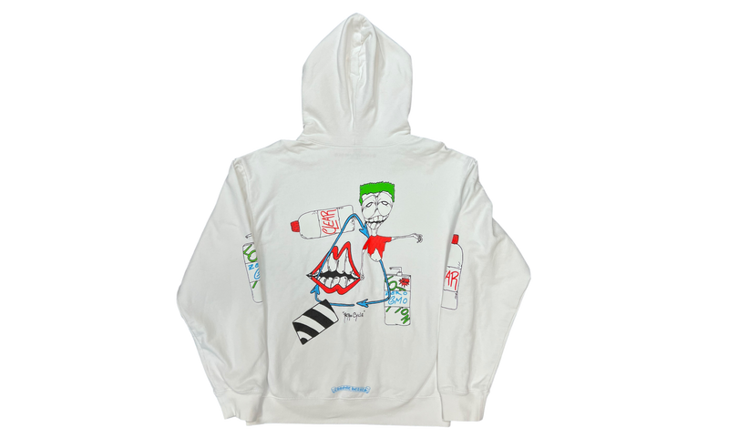 Chrome Hearts Matty Boy Recycle White Hoodie-Bullseye Sneaker Boutique