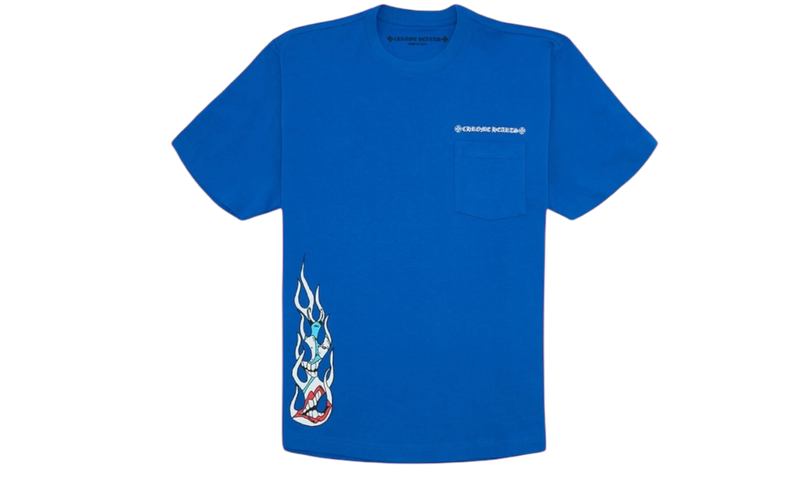 Chrome Hearts Matty Boy camiseta azul espacial