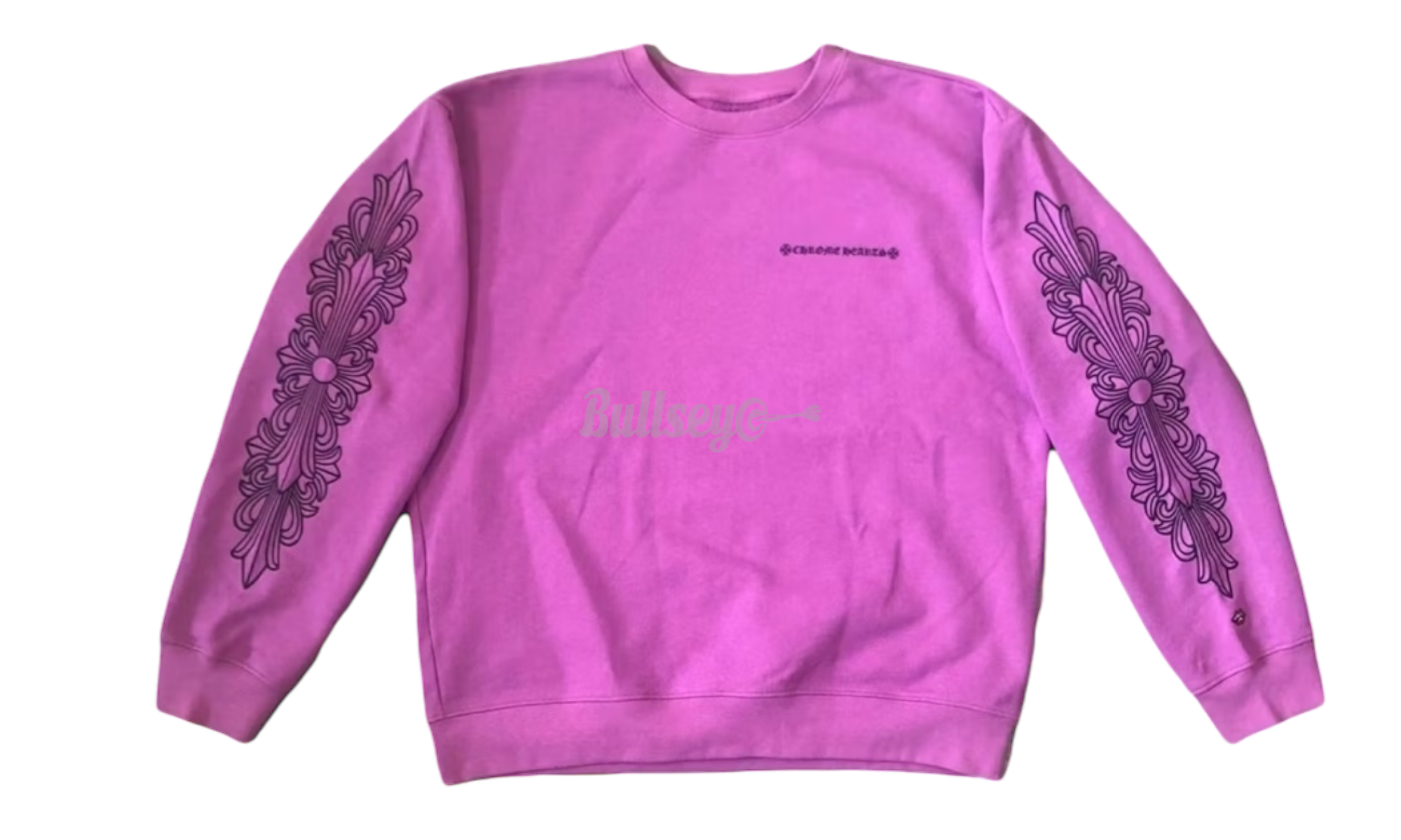 Chrome Hearts Matty Boy Spider Web Purple Crewneck (PreOwned)