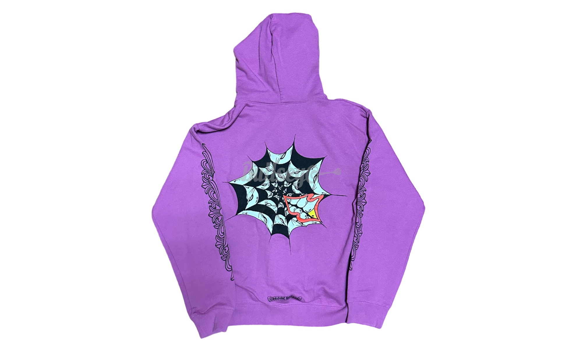 Chrome Hearts Matty Boy Spider Web Purple Hoodie-Bullseye Sneaker Boutique