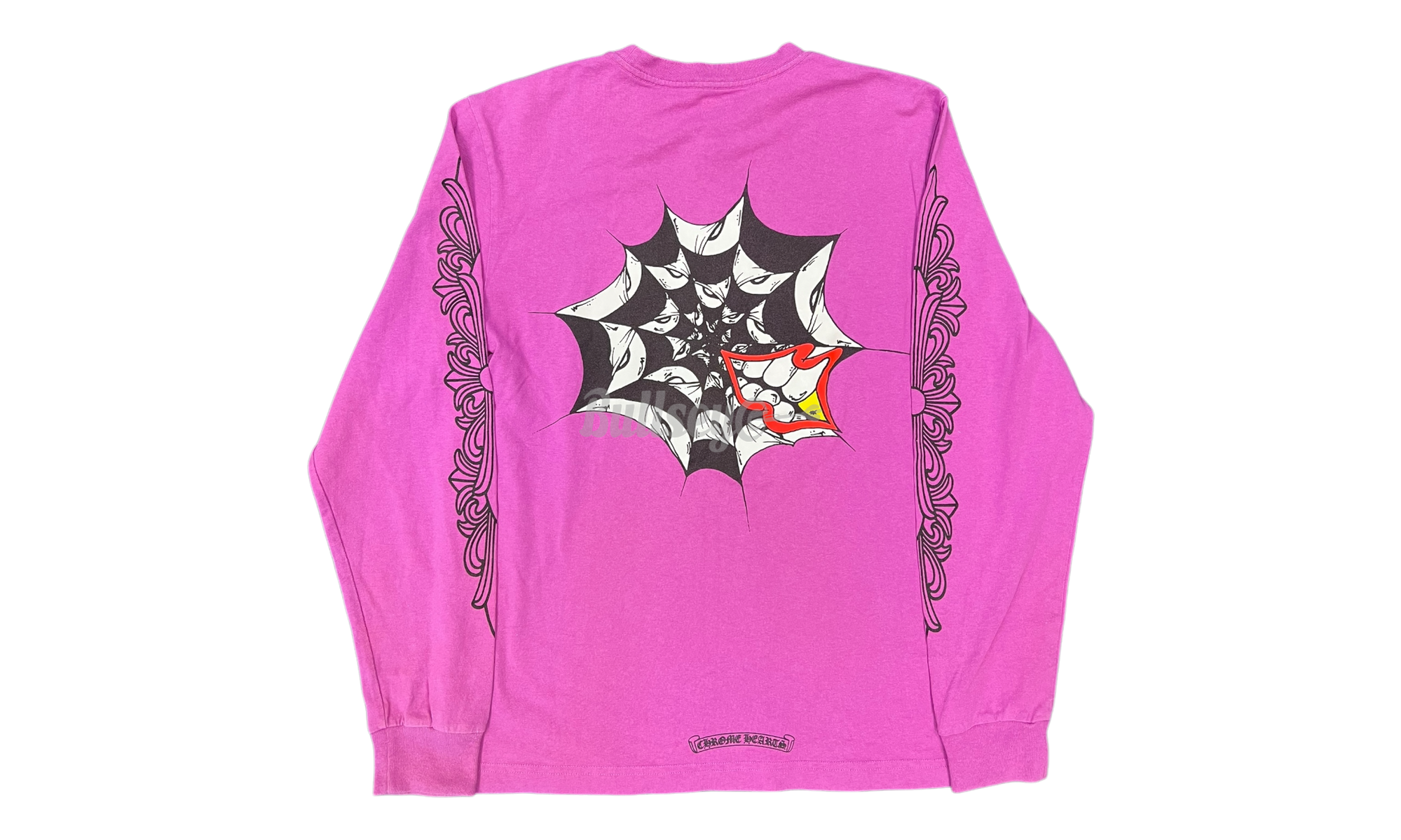 Chrome Hearts Matty Boy Spider Web Purple Longsleeve T-Shirt (PreOwned)-Bullseye Sneaker Boutique