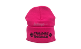 Chrome Hearts Miami Exclusive Pink Beanie-elevate any sneaker collection to the level of alpha