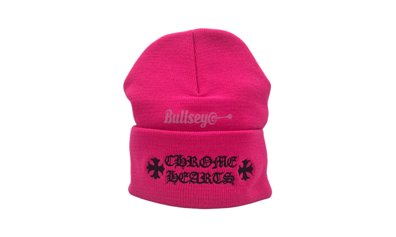 Chrome Hearts Miami Exclusive Pink Beanie-Bullseye Skate Sneaker Boutique