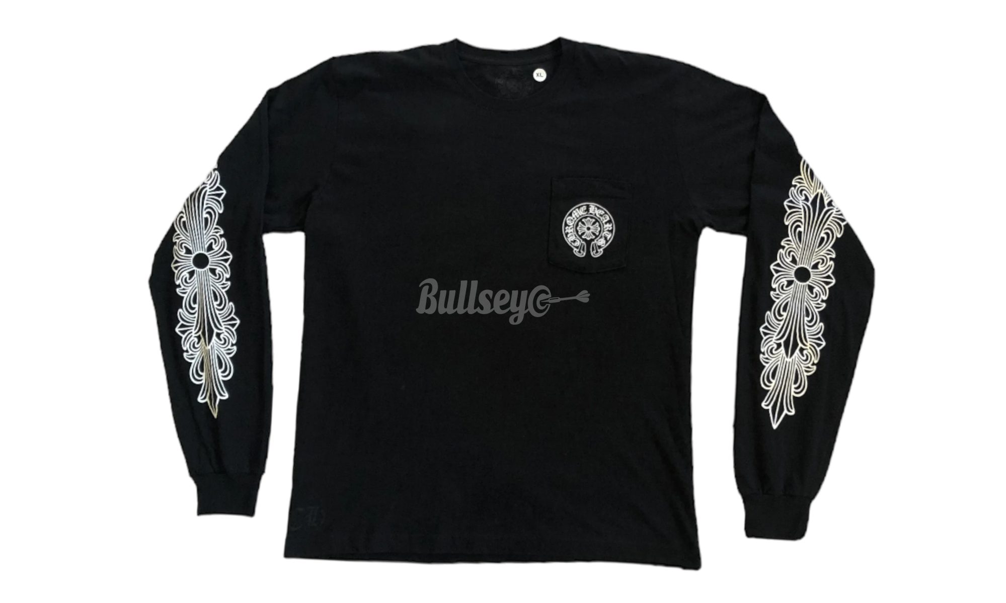 Chrome Hearts Miami Horseshoe Black Longsleeve T-Shirt