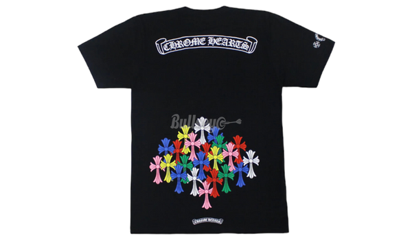 Chrome Hearts Multi Color Cross Black T-Shirt-Bullseye Sneaker Japan Boutique