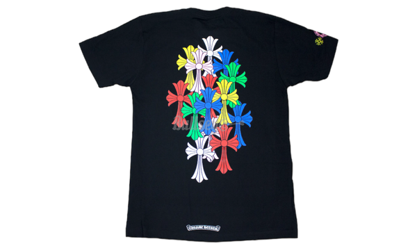 Chrome Hearts Multi Color Cross Cemetery Black T-Shirt-Sandals REFRESH 79421 Rojo