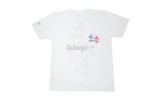 Chrome Hearts Multi Color Cross Cemetery White T-Shirt