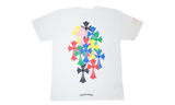 Chrome Hearts Multi Color Cross Cemetery White T-Shirt-Bullseye Sneaker Japan Boutique