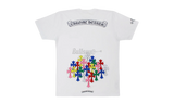 Chrome Hearts Multi Color Cross White T-Shirt-Bullseye Sneaker Boutique