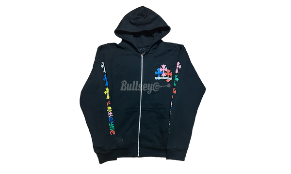 Chrome Hearts Multi Color Cross Zip-Up that