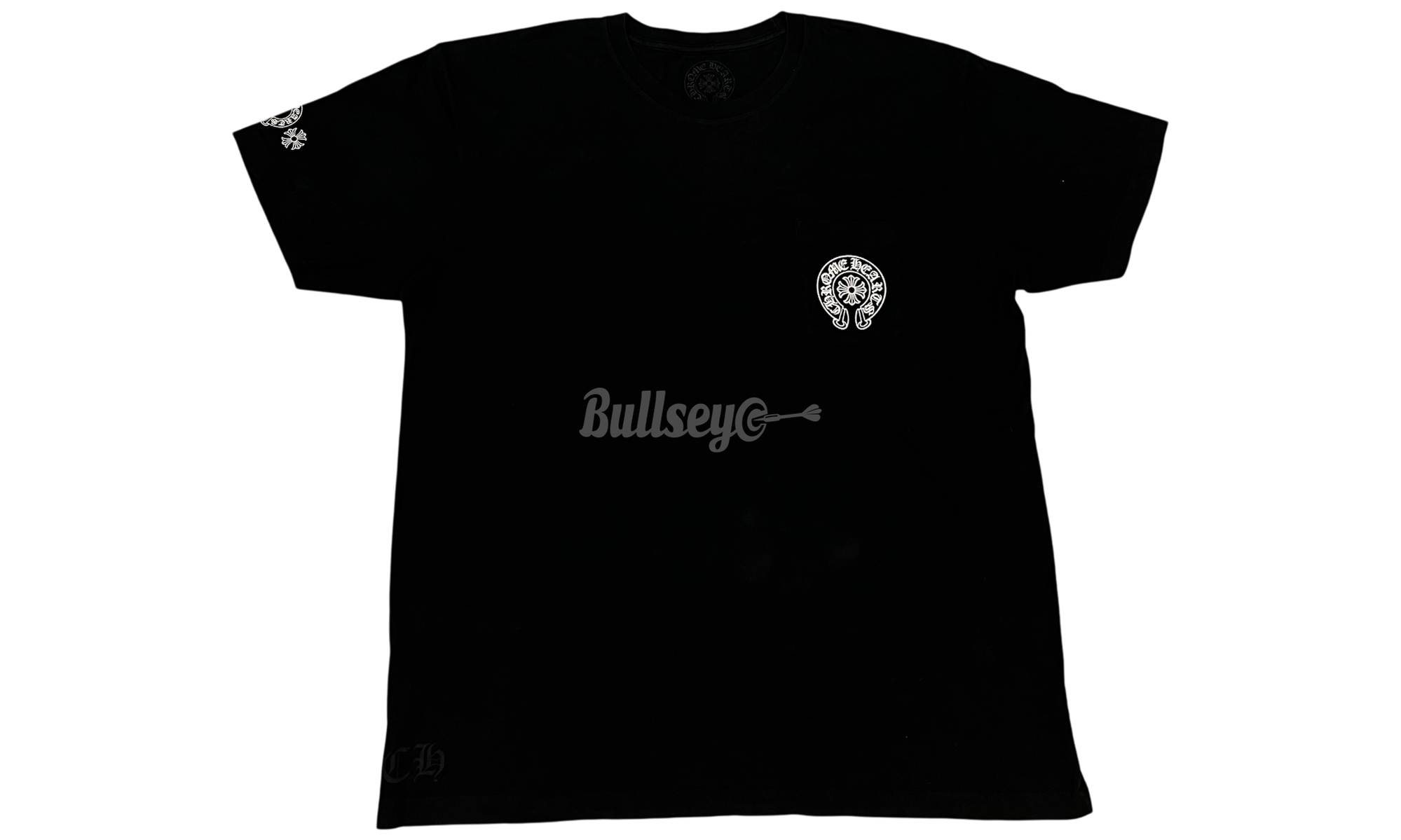 Chrome Hearts Multi Color Horseshoe Black T-Shirt (PreOwned)-Bullseye Sneaker Boutique