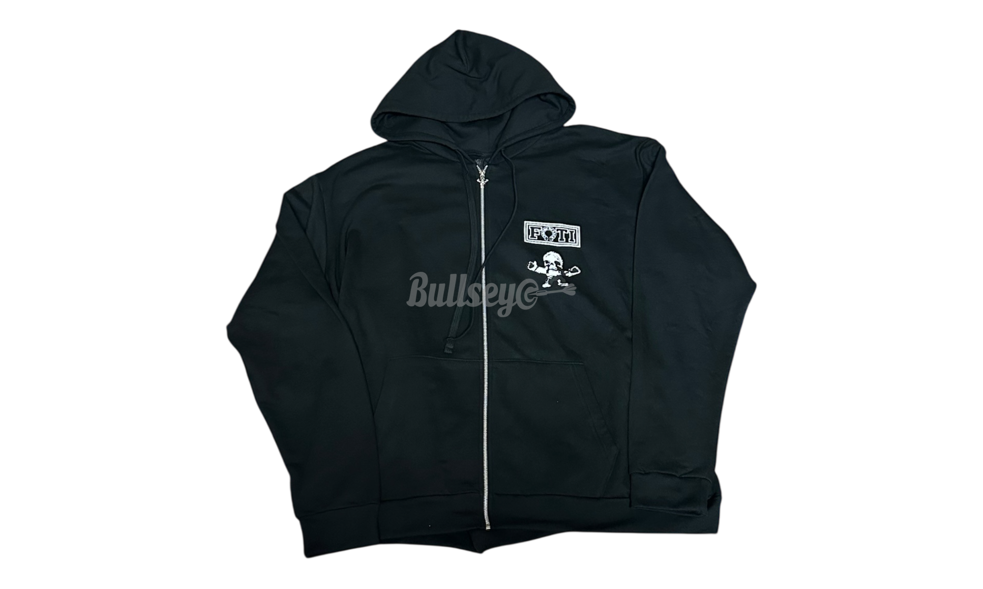 Chrome Hearts Multicolor Foti Black Zip Up Hoodie-Bullseye Sneaker Boutique