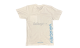 Chrome Hearts Neck Letters White/Blue T-Shirt