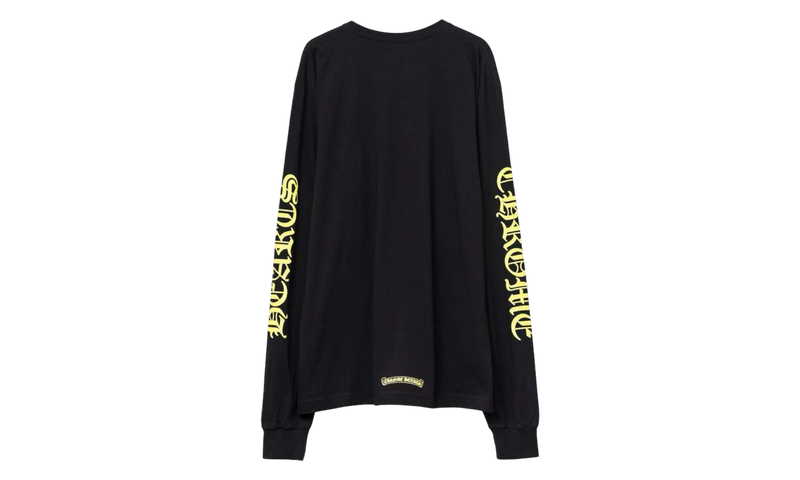 Chrome Hearts Neon Neck Letter Longsleeve T-Shirt