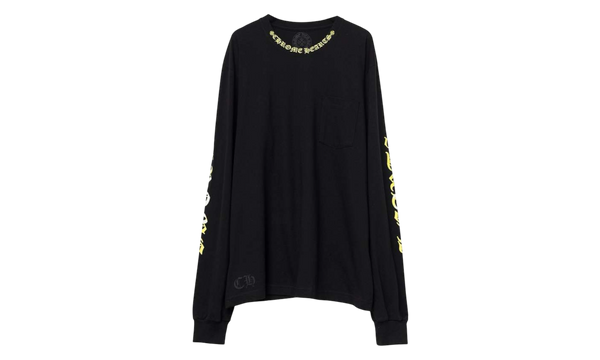 Chrome Hearts Neon Neck Letter Longsleeve T-Shirt