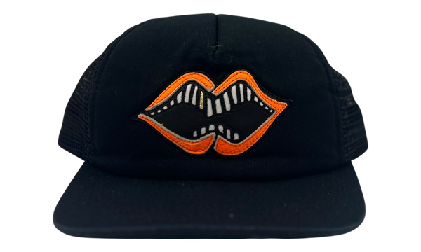 Chrome Hearts Orange Lips Trucker Hat-Bullseye Sneaker Boutique