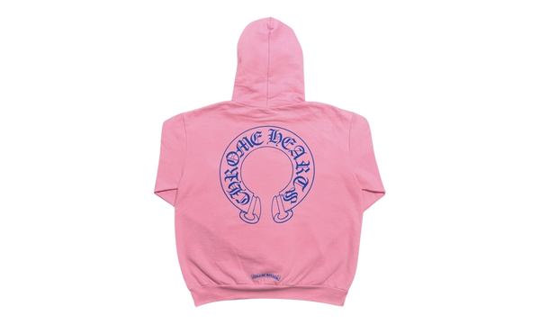 Chrome Hearts Pink/Blue Horseshoe Floral Hoodie