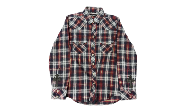 Chrome Hearts Plaid Flannel Longsleeve Button up Shirt (PreOwned)-Botas Linden Woods 6 In Boot TB0A2M280151 Black Nubuck