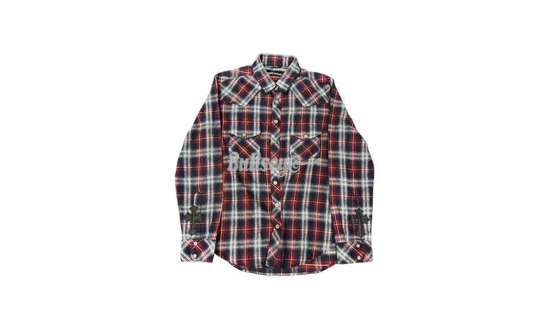 Chrome Hearts Plaid Flannel Longsleeve Button up Shirt (PreOwned)-Urlfreeze Sneakers Sale Online