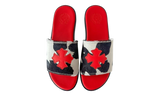 Chrome Hearts Red Cross Patch Cow Slides