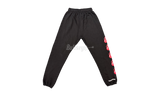Chrome Hearts pantalones de chándal negros de los Rolling Stones