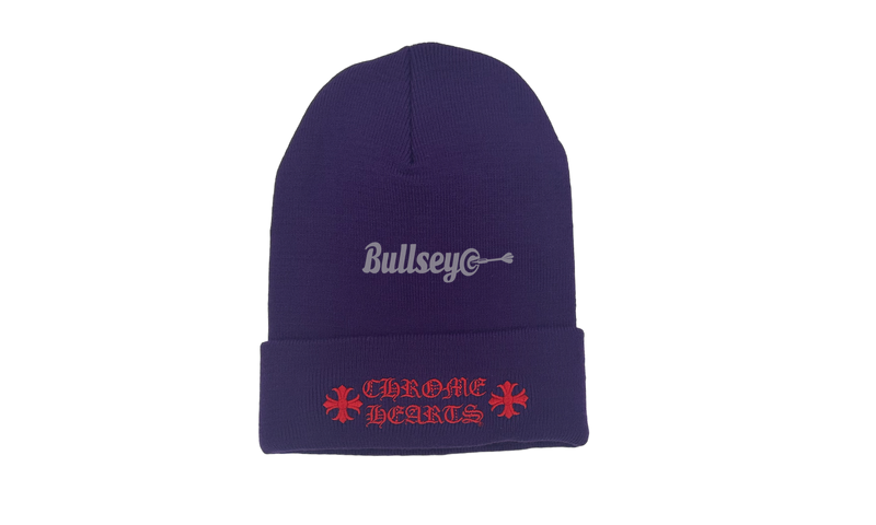 Chrome Hearts Script Purple Beanie-Urlfreeze Sneakers Sale Online