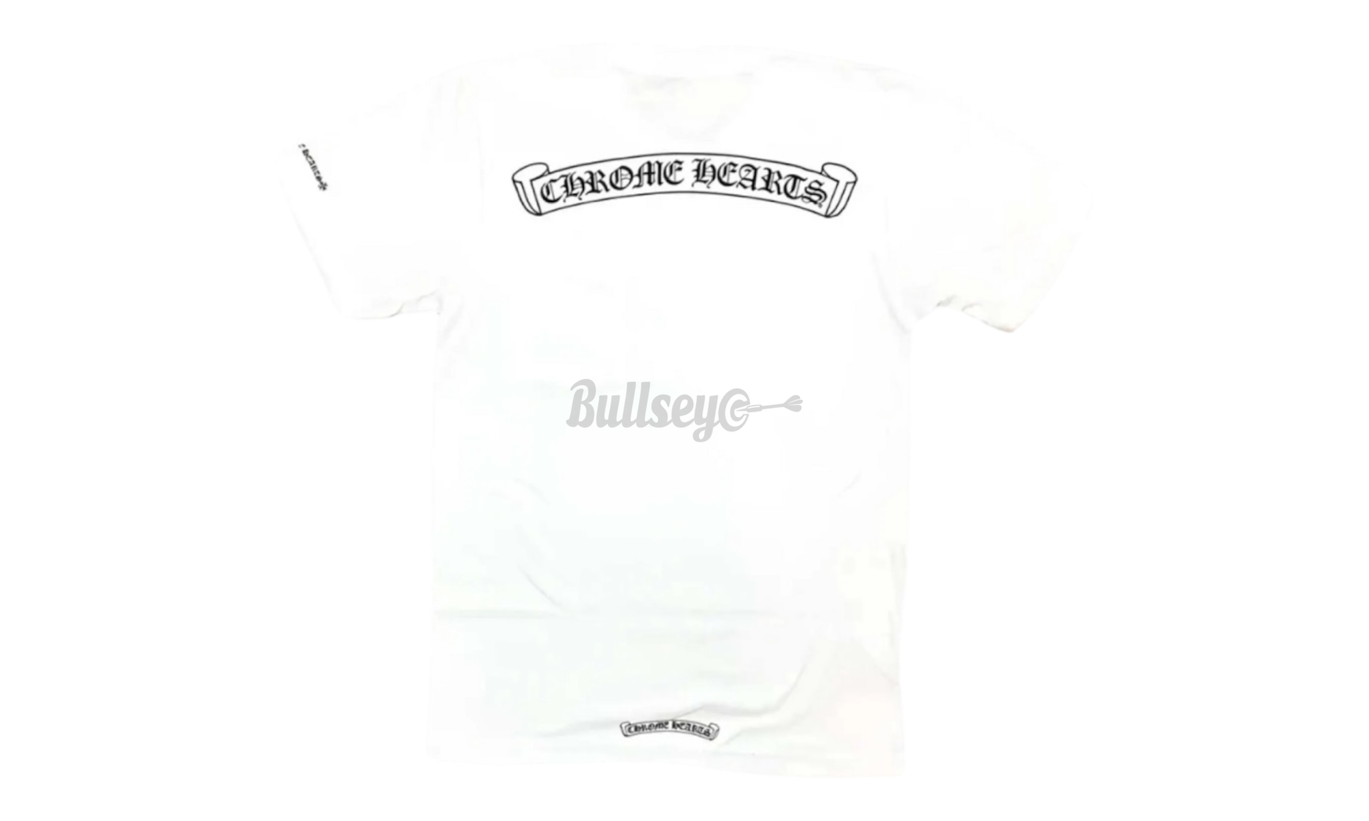 Chrome Hearts Scroll Label White Pocket T-Shirt-Bullseye Sneaker Boutique