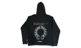 Chrome Hearts Silver Glitter Black Hoodie (Online Exclusive)