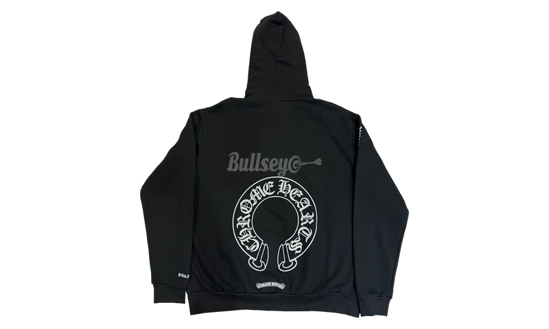 Chrome Hearts Silver Glitter Black Hoodie (Online Exclusive)