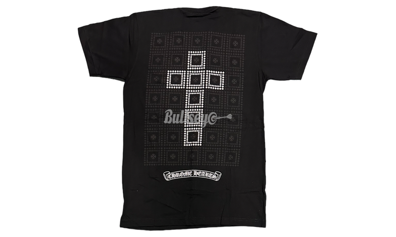 Chrome Hearts Square Cross Black T-Shirt (PreOwned)-Bullseye sico Sneaker Boutique