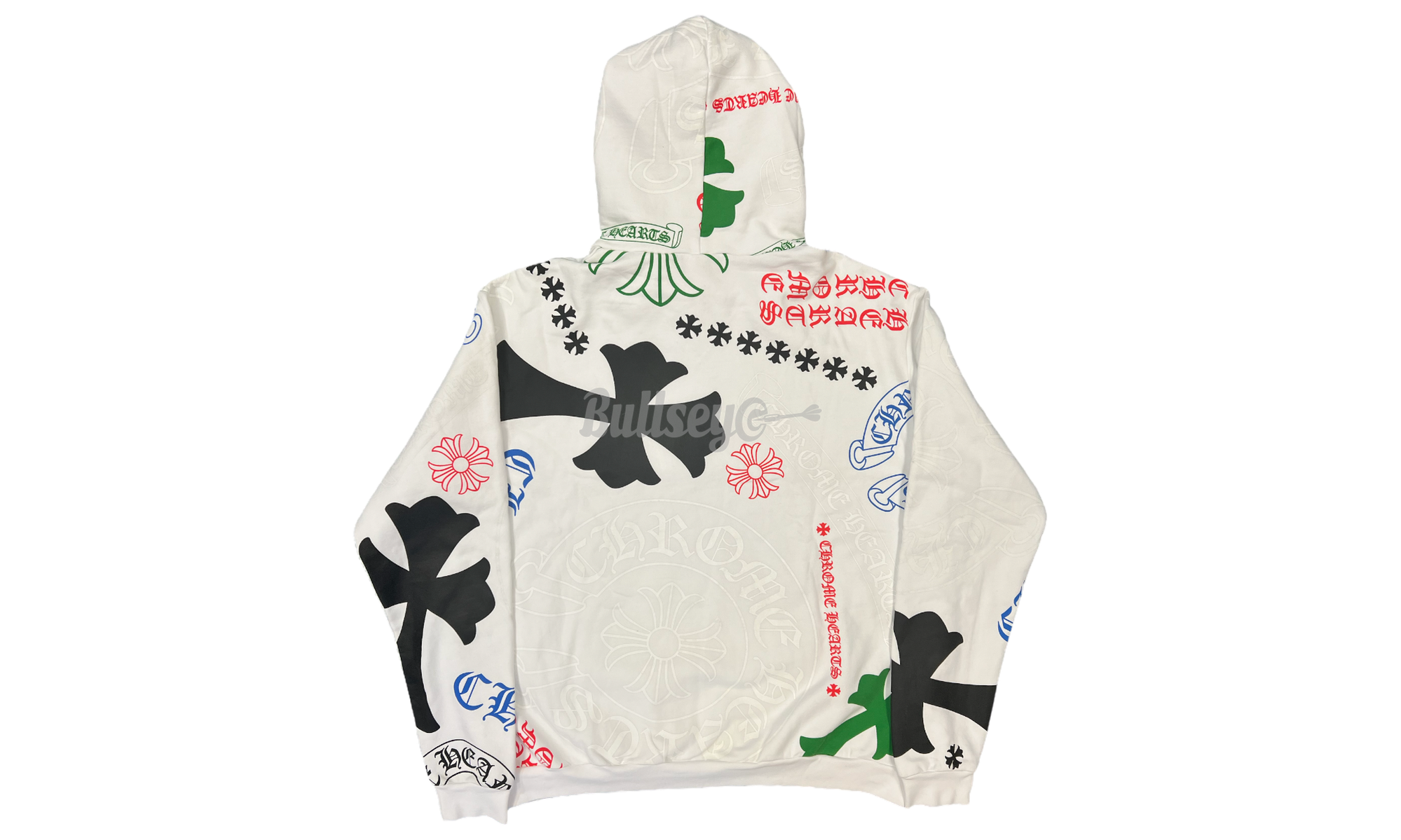 Chrome Hearts Stencil White Hoodie