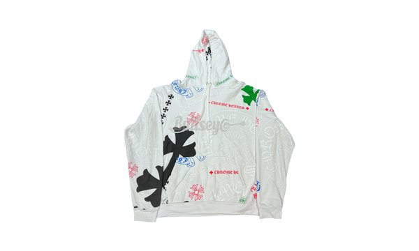 Chrome Hearts Stencil White Hoodie (PreOwned)-Bullseye Sneaker Boutique