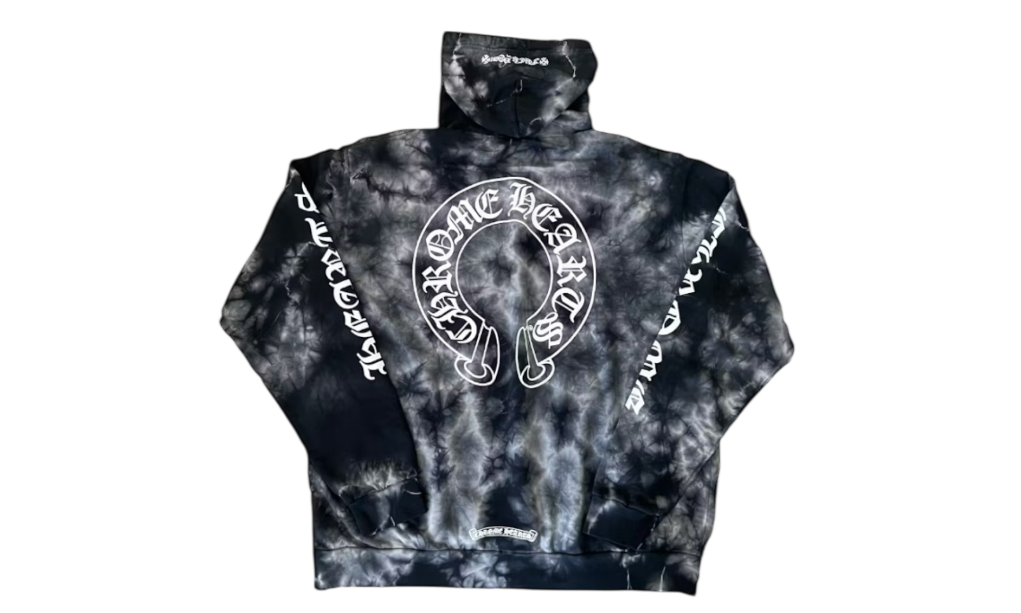 Chrome Hearts Tie-Dye Horseshoe Hoodie