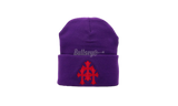 Chrome Hearts Triple Cross Purple Beanie-Another tester says the smooth feel is perfect for running long distances