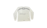 Chrome Hearts USA Scroll White Longsleeve T-Shirt-Bullseye Sneaker Boutique
