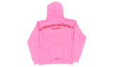 Chrome Hearts USA Shoulder T-Bar Logo Pink Hoodie-Urlfreeze Sneakers Sale Online