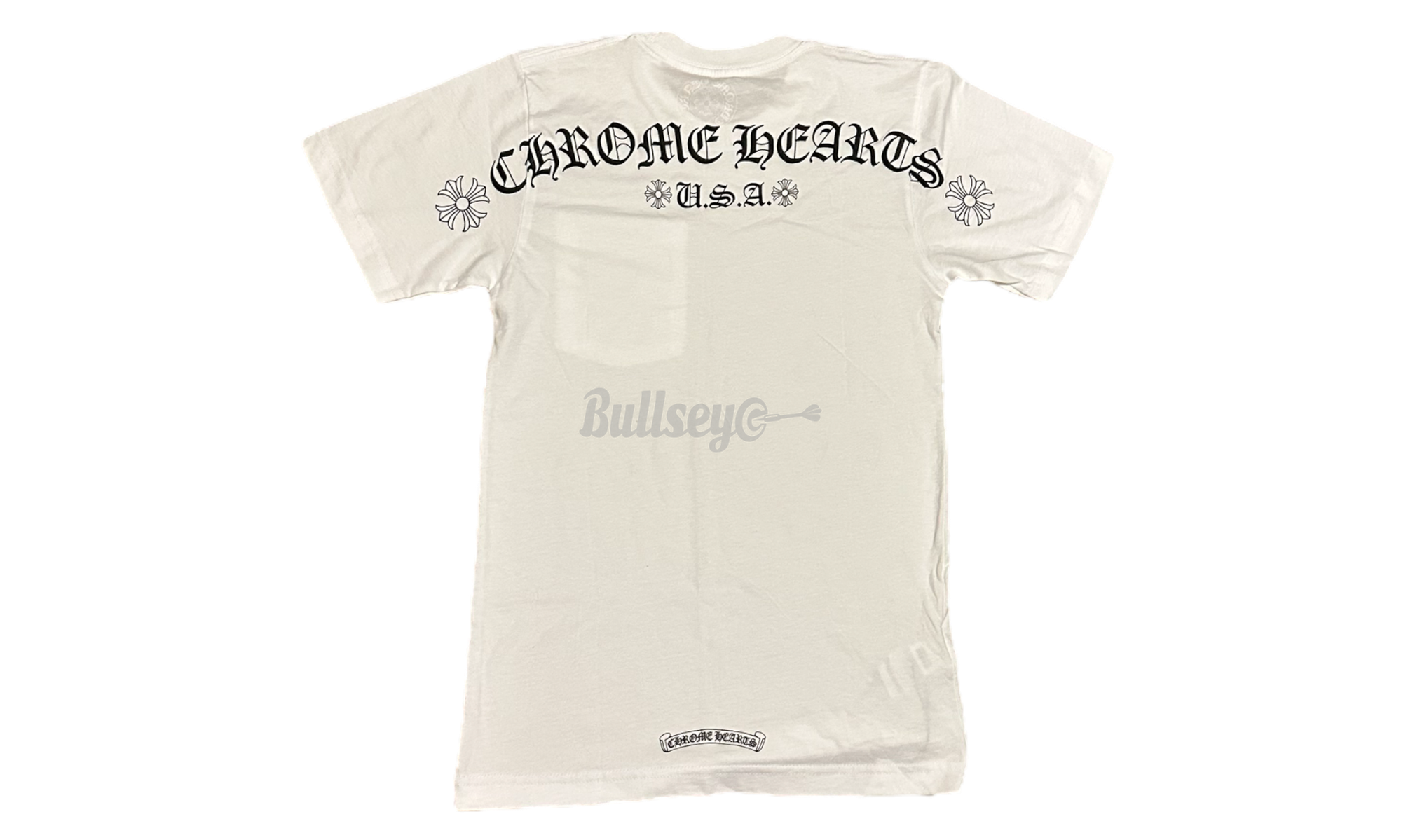 Chrome Hearts USA Shoulder White T-Shirt-Bullseye Sneaker Boutique