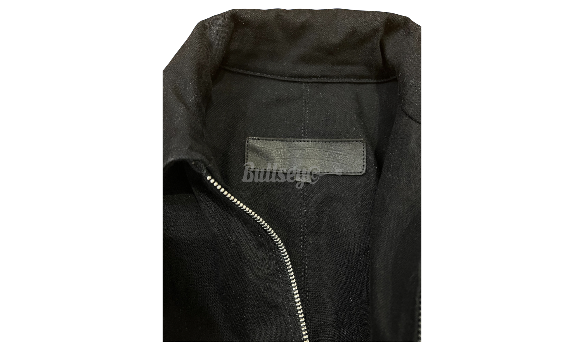 Chrome Hearts Vintage Black Denim Fleur Sample Jacket