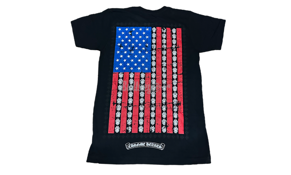 Chrome Hearts Vintage USA Flag Pocket T-Shirt-Bullseye Sneaker Boutique