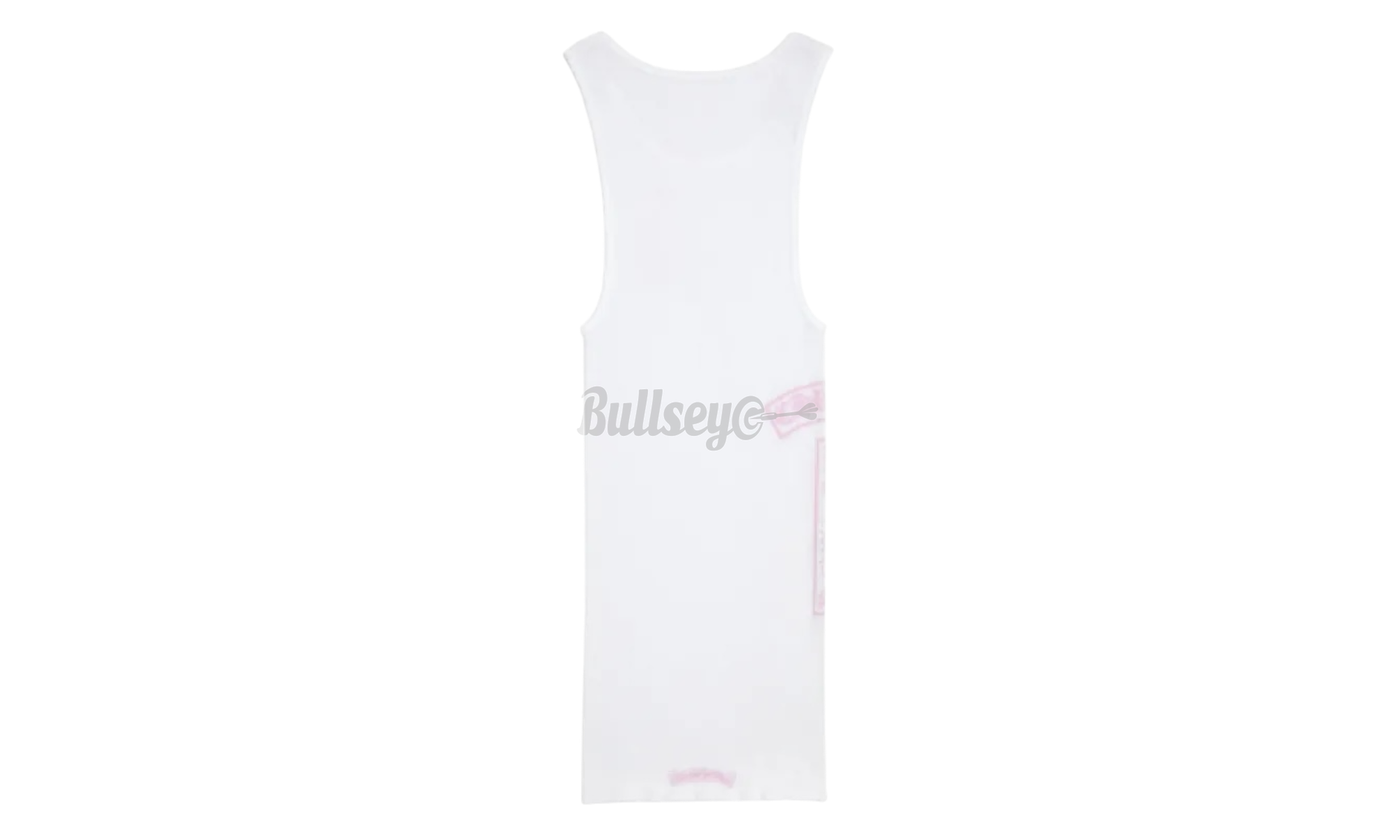 Chrome Hearts White T-Bar Rib Tank Top