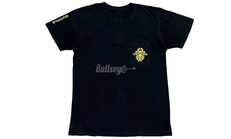 Chrome Hearts Yellow Dagger Black T-Shirt-Bullseye Sneaker Boutique