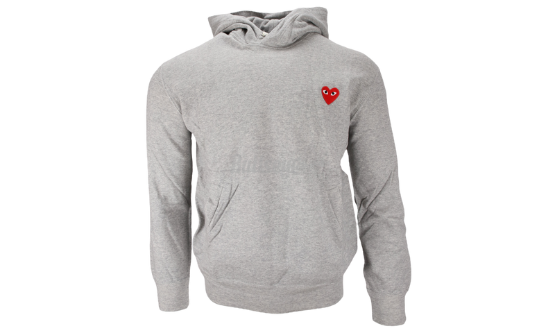 Comme Des Garcons Play Grey Hoodie-Bullseye Sneaker fitness Boutique