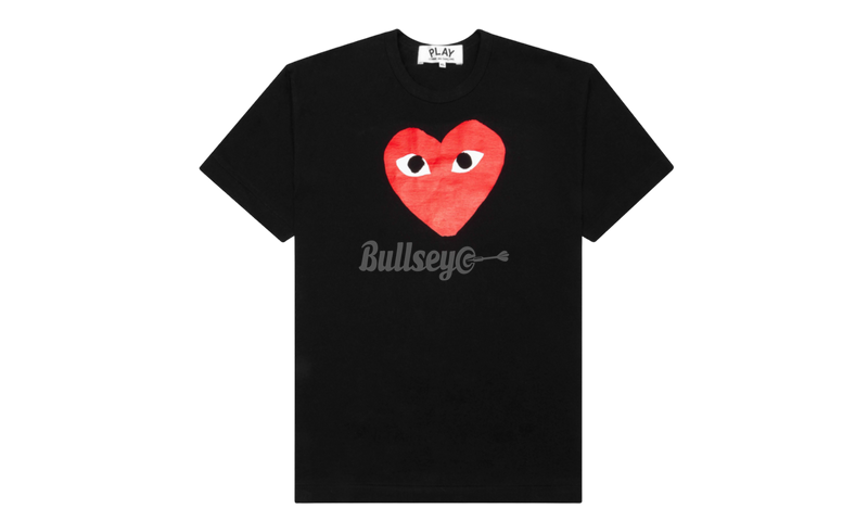 Comme des Garcons PLAY "Red Heart" T-Shirt Black-Bullseye Sneaker Boutique