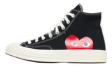 Converse Chuck Taylor x Comme des Garçons Play Black (PreOwned)-Bullseye Sneaker Boutique