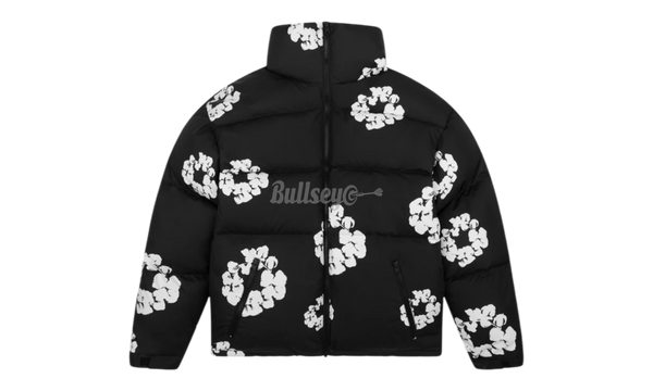 Denim Tears Cotton Wreath Black Puffer Jacket-Bullseye Sneaker Boutique