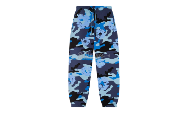 Denim Tears Cotton Wreath Blue Camo Sweatpants-Bullseye Sneaker Boutique