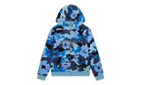 Denim Tears Cotton Wreath Blue Camo Zip-Up Hoodie-Bullseye Sneaker Boutique