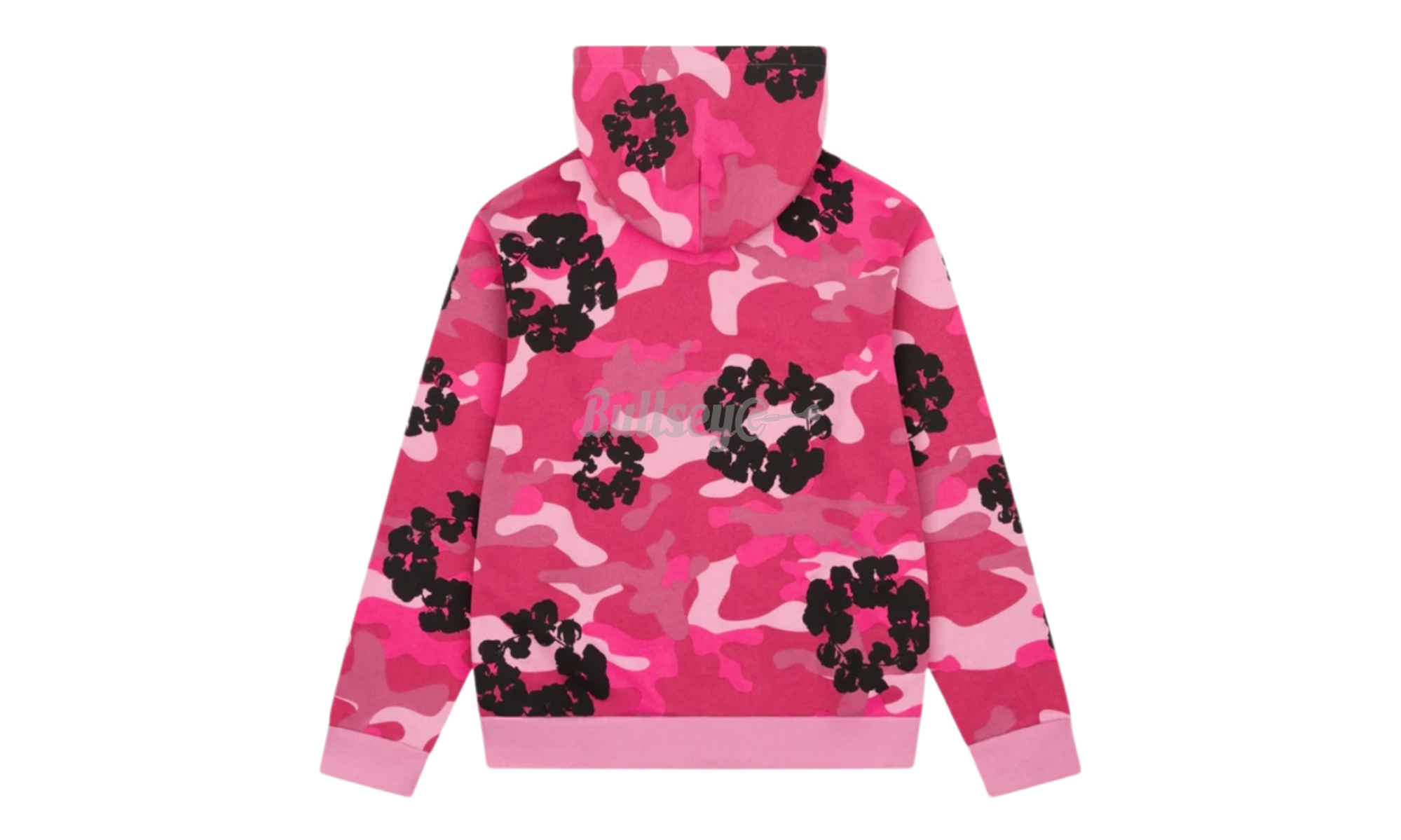 Denim Tears Cotton Wreath Pink Camo Zip-Up Hoodie