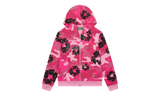 Denim Tears Cotton Wreath Pink Camo Zip-Up Hoodie-Bullseye Sneaker Boutique