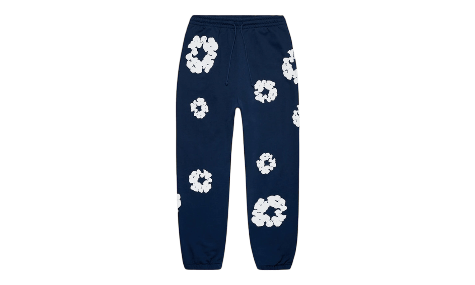 Denim Tears Cotton Wreath Sweatpants Navy-Bullseye Sneaker Boutique